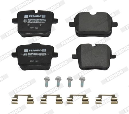 SET PLACUTE FRANA FERODO FDB5302 - Compatibil cu BMW, ROLLS-ROYCE