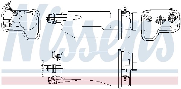 Vas expansiune lichid racire Nissens 996361