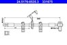 FURTUN FRANA ATE 24.5176-0535.3 - Compatibil cu MERCEDES-BENZ
