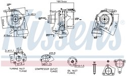 Turbina Nissens 93525