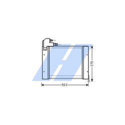 Radiator climatizare HIGHWAY AUTOMOTIVE 40132002