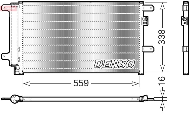 Radiator climatizare Denso DCN12007