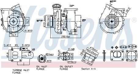 Turbina Nissens 93697