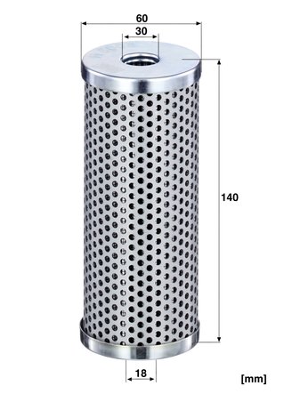 Filtru sistem hidraulic primar Mann-Filter H 6008