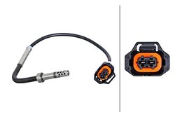 Senzor temperatura gaze evacuare HELLA 6PT 010 376-421