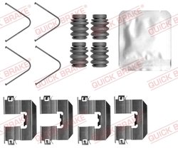 Set accesorii placute frana QUICK BRAKE 109-0165