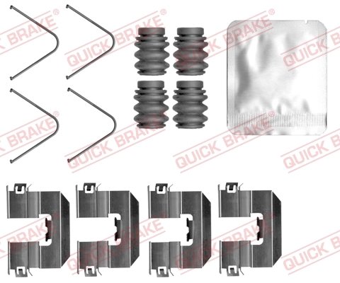 Set accesorii placute frana QUICK BRAKE 109-0165