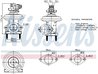 Supapa EGR Nissens 98480