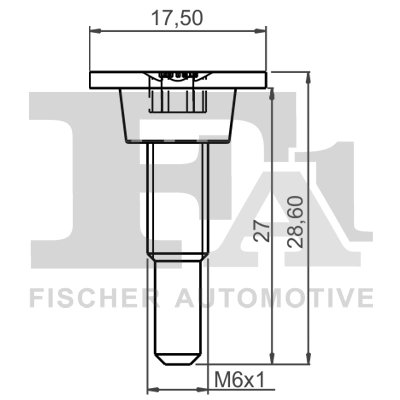 SURUB FA1 11-70007.10 - Piesa auto compatibila cu mai multe marci