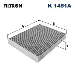 FILTRU AER HABITACLU FILTRON K 1451A - Compatibil cu LAND ROVER