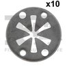 CLIPS, ACOPERIRE DECORATIVA SI PROTECTIE FA1 11-40111.10 - Compatibil cu AUDI, SEAT, SKODA, VW
