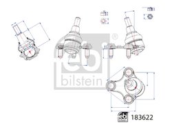 Pivot Febi Bilstein 183622