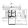 clips, acoperire decorativa si protectie FA1 77-60001.10