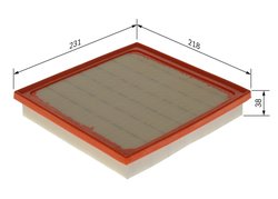 FILTRU AER BOSCH F 026 400 743 - Compatibil cu SUBARU