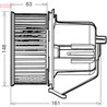 Ventilator habitaclu Denso DEA07027