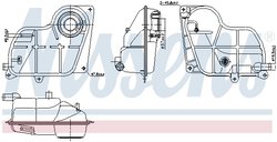 VAS EXPANSIUNE LICHID RACIRE NISSENS 996299 - Compatibil cu AUDI