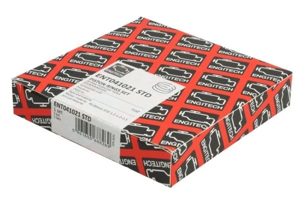 SET SEGMENTI PISTON ENGITECH ENT041021 STD - Compatibil cu AUTOBIANCHI, FIAT, LANCIA