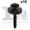 CLIPS, ACOPERIRE DECORATIVA SI PROTECTIE FA1 22-70001.10 - Compatibil cu CITROEN, DACIA, DS, MAZDA, NISSAN, OPEL, PEUGEOT, RENAU