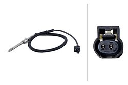 SENZOR TEMPERATURA GAZE EVACUARE HELLA 6PT 010 376-311 - Compatibil cu MERCEDES-BENZ, SMART