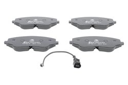 SET PLACUTE FRANA ATE 13.0470-2654.2 - Compatibil cu VW