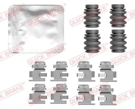 Set accesorii placute frana QUICK BRAKE 109-0175