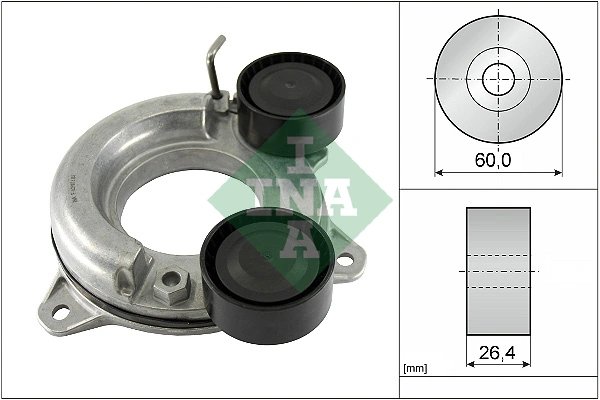 INTINZATOR CUREA DISTRIBUTIE INA 534 0854 10 - Compatibil cu NISSAN, RENAULT
