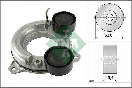 INTINZATOR CUREA DISTRIBUTIE INA 534 0854 10 - Compatibil cu NISSAN, RENAULT
