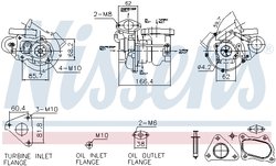 TURBINA NISSENS 93732 - Compatibil cu NISSAN