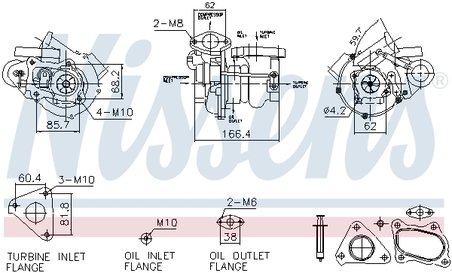 Turbina Nissens 93732