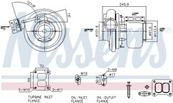 Turbina Nissens 93681