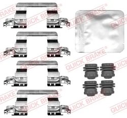 Set accesorii placute frana QUICK BRAKE 109-0187