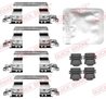 Set accesorii placute frana QUICK BRAKE 109-0187