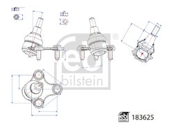 Pivot Febi Bilstein 183625