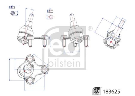 Pivot Febi Bilstein 183625