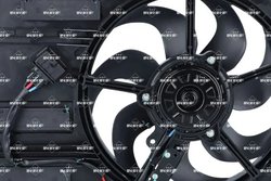 VENTILATOR RADIATOR RACIRE NRF 470145 - Compatibil cu SEAT, SKODA, VW