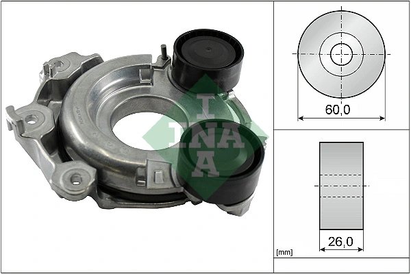 Intinzator curea distributie INA 534 0712 10