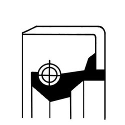 Simering diferential Corteco 19035144B