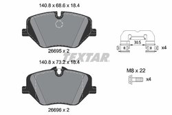Set placute frana Textar 2669501