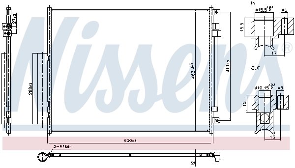 Radiator climatizare Nissens 940972