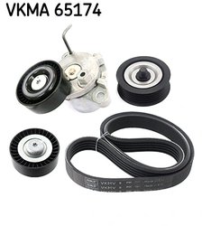 Set curea transmisie cu caneluri SKF VKMA 65174