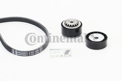 SET CUREA TRANSMISIE CU CANELURI CONTINENTAL 4PK1538K1 - Compatibil cu DACIA, RENAULT