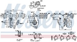 Turbina Nissens 93487