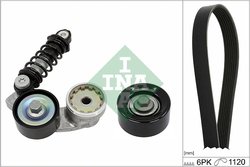 Set curea transmisie cu caneluri INA 529 0546 10