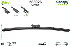 LAMELA STERGATOR VALEO 583926 - Compatibil cu ALFA ROMEO, ALPINA, BMW, CITROEN, DS, FIAT, FORD, ISUZU, OPEL, PEUGEOT, RENAULT, S