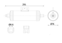 Uscator aer conditionat MAHLE AD 325 000S