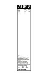 LAMELA STERGATOR BOSCH 3 397 016 984 - Piesa auto compatibila cu mai multe marci
