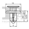 CLIPS, ACOPERIRE DECORATIVA SI PROTECTIE FA1 75-30006.10 - Compatibil cu CITROEN, LEXUS, NISSAN, PEUGEOT, RENAULT, TESLA, TOYOTA