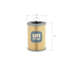 Filtru sistem hidraulic primar UFI 83.089.00