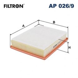 Filtru aer Filtron AP 026/9