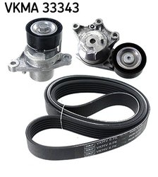 Set curea transmisie cu caneluri SKF VKMA 33343